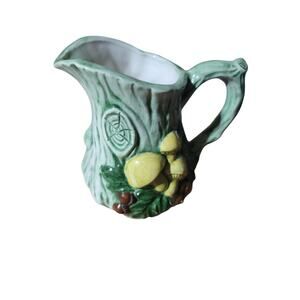 Vintage 1970s Mushroom Ceramic Creamer